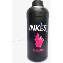 Inkes UV Uv Baskı Mürekkebi 1000 ml -EPSON Dx4/dx5/dx7 ve XP600 Kafalar Ile Uyumlu Rıgıd Uv Mürekkebi Sert ve Yarı Esnek Zeminlere Uygun