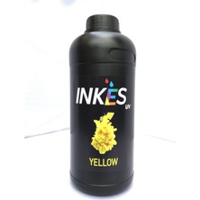 Inkes UV Uv Baskı Mürekkebi 1000 ml -EPSON Dx4/dx5/dx7 ve XP600 Kafalar Ile Uyumlu Rıgıd Uv Mürekkebi Sert ve Yarı Esnek Zeminlere Uygun