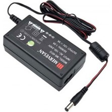 Mervesan MT-4012P 40W 12V 3A 5.5x2.1mm Priz Tipi Adaptör