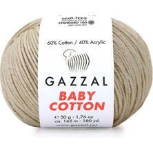 Gazzal Baby Cotton El Örgü Ipi 3446