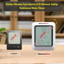 Thermopro TP60S Wifi Iç-Dış Mekan Dijital Isı ve Nem Ölçer