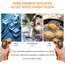 Thermopro TP30 Endüstriyel Kızılötesi Katı-Sıvı Sıcaklık Ölçer