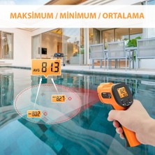 Thermopro TP30 Endüstriyel Kızılötesi Katı-Sıvı Sıcaklık Ölçer