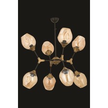 Trendylight Olimpus 8'li Siyah Modern Avize