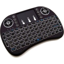 Powerax Air Smart Tv Işıklı Mini Klavye Dokunmatik Mouse