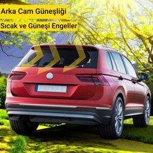 Carub Arka Cam Perde Güneşlik Vantuzlu 110 cm