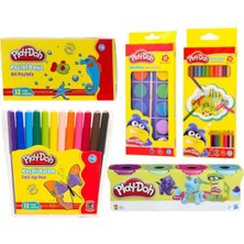 Play Doh Kuru Sulu Pastel Keçeli Oyun Hamuru Kırtasiye Seti