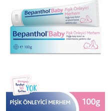 Bepanthol Baby Pişik Kremi 100 gr + Dalin Bebek Şampuanı 500 ml