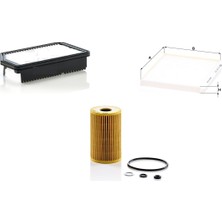 Rixenberg Filters Bmw 520 I (E60/61) 170 Hp 03-05 Rixenberg Filtre Bakım Seti