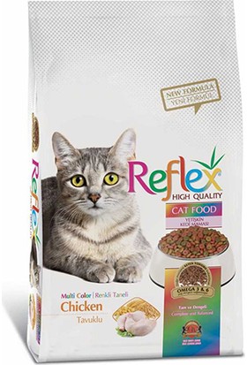 Reflex Multicolor Tavuklu Yetişkin Kuru Kedi Maması 3 kg