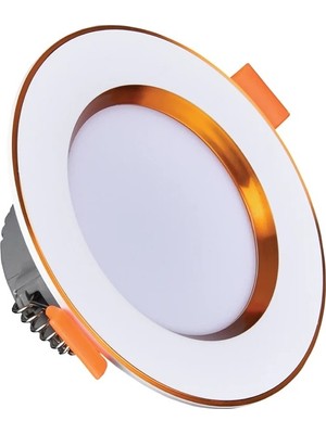 Wondeks 7W Smd Gold Kasa Downlight Spot (3 Renk Kademeli)