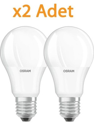 Osram 10W75W E27 LED Ampul 2700K Sarı 2 Adet 1055 Lümen