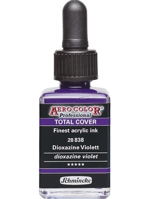 Schmincke  Aero Color  Akrilik Mürekkep  28 ml  838 Dioxazine Menekşe