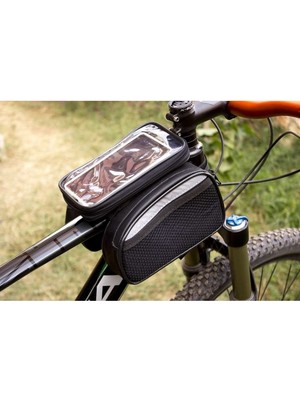 Procycle PC-250 Kadro Üstü Heybe Çanta Telefonluklu Kırmızı