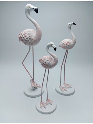 Biblo Home 3'lü Flamingo