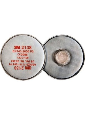 3m 2138 Ffp3 Filtre  Uzun Süreli Koruma