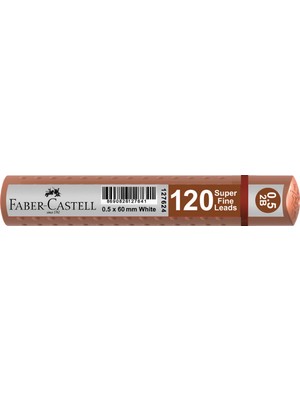 Faber-Castell 2b Grip Min 0.5 mm 60 mm Uç Rose 120'li