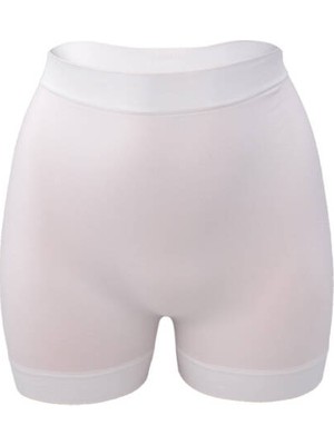 Nbb Dikişsiz Şort 2007 | Beyaz