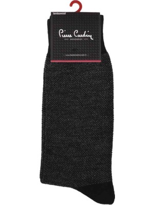 Pierre Cardin Erkek Yün Çorap 504 | Siyah