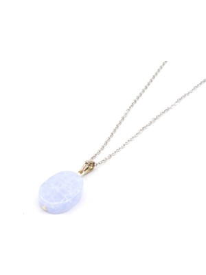 Murty99 Doğal Kalsedon Kolye Ucu 001