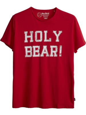 Bad Bear 21.01.07.026-C54 Holy Bear Tee Erkek T-Shirt