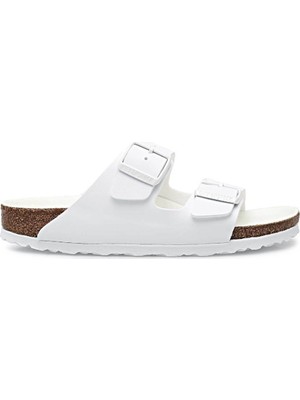 Kadın Terlik 1019046 Birkenstock Arizona Bf Triples White