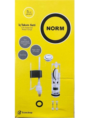 Vitra Norm Iç Takım Çift Kademeli Alttan Girişli  3/6 Lt