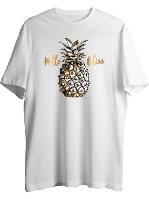 AyveGa Gold Pineapple Tişört