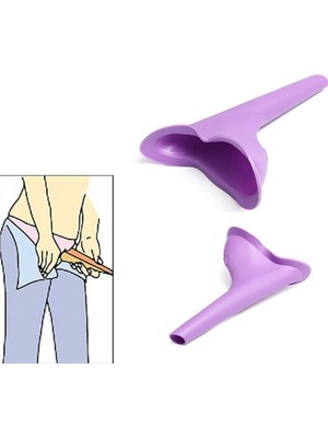 River World  Piez Kadınların Için Hijyenik Ayakta Işeme Temiz Tuvalet Aparatı