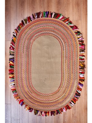 Marka Dekor Nomad Jüt Halı 20 Multi 80 x 150 cm