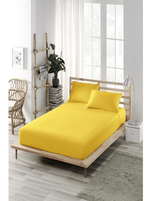 Ely Parker Lastikli Çarşaf Takımı Pamuklu Yastık Kılıflı (Nevresim Kumaşı) Tek Çift Kişilik