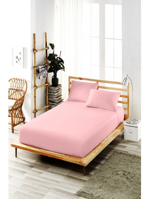 Ely Parker Lastikli Çarşaf Takımı Pamuklu Yastık Kılıflı (Nevresim Kumaşı) Tek Çift Kişilik