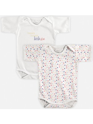 Miespiga Little Star Bebek Kısa Kollu Body 2'li Set