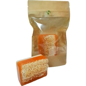 Eşek Sütü Bal Özlü Kabak Lifli El Yapımı Peeling Sabun 120GR