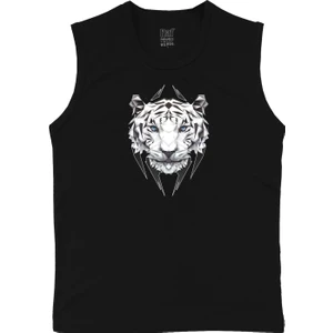 Raf Coll Erkek Düşük Kollu Siyah Ön Dijital Baskılı T-Shirt