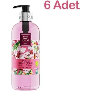 Eyüp Sabri Tuncer Japon Kiraz Çiçeği Doğal Zeytinyağlı Sıvı Sabun 500  ml - 6
