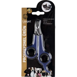 Lion Pet Kedi Tırnak Makası Çelik Uçlu Mor
