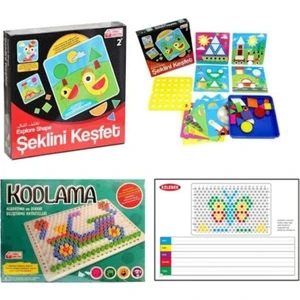 Şeklini Keşfet ve Kodlama 2'li Set