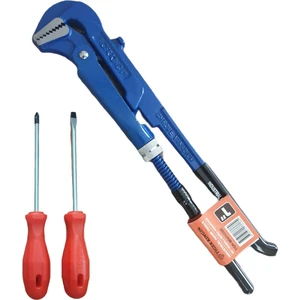 Maşalı Boru Anahtarı 1 Inç Duz Yıldız Tornavida