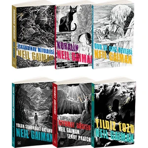 Kıyamet Gösterisi - Yıldız Tozu - Odd ve Ayaz Devleri - Neil Gaiman - 6 Kitap Takım