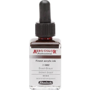 Aero Color  Akrilik Mürekkep  28 ml  602 Brezilya Kahve