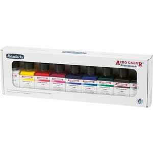 Aero Color  Akrilik Mürekkep Seti  9 Renk x 28 ml