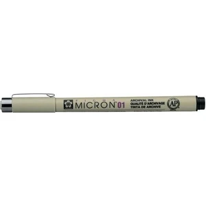 Pigma Micron  Çizim Kalemi  01 Siyah 0,25 mm