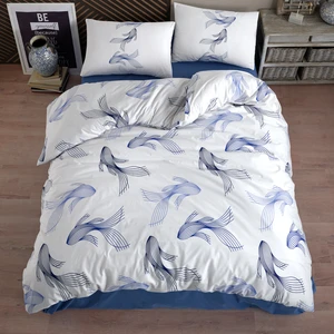 Cote Blanc Barbella Mavi %100 Pamuk Ranforce Battal Boy Nevresim Takımı 240X220