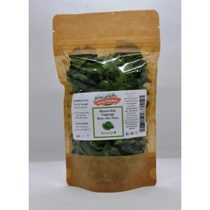 Karşı Köyden  Karşı Köyden Doğal Beyaz Dut Yaprağı Çayı Vegan Besini - (20 gr Bütün Yaprak)