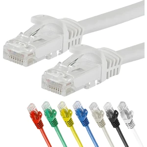CAT7 Ethernet (Network, LAN) Kablosu, Beyaz, 1 metre