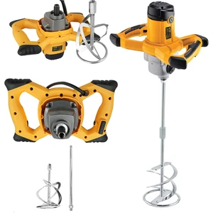 Power Tools 1400 Watt  Kademe Hız Ayarı Boya ve Harç Mikseri Karıştırıcı