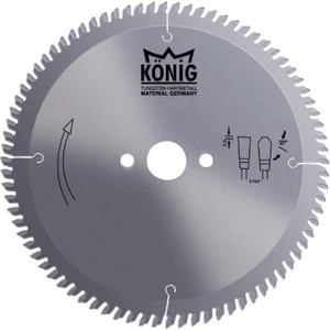 Teknik Testere König 300X3,2X30 Z 96 Diş Elmas Uçlu Hassas Kesim Daire Testere (Sessiz)