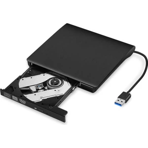 Harici USB 3.0 Optik Sürücü DVD Rw Writer Yazıcı - Siyah