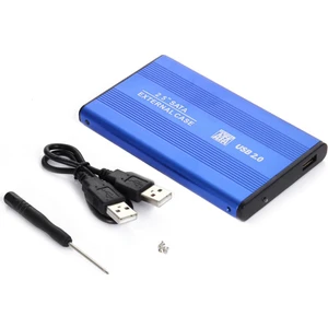2,5" Sata Harddisk Kutusu - Sata HDD Kutu - Mavi Renk